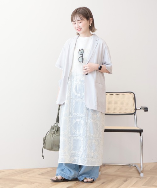 AMERICAN HOLIC（アメリカンホリック） ワンピース シアー刺繍キャミ