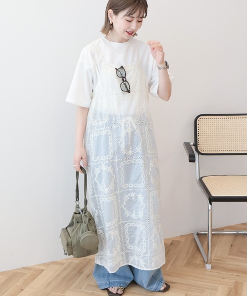 AMERICAN HOLIC（アメリカンホリック） ワンピース シアー刺繍キャミ