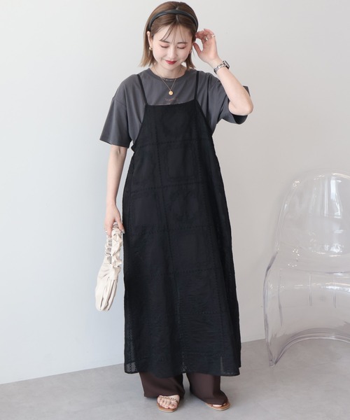 AMERICAN HOLIC（アメリカンホリック） ワンピース シアー刺繍キャミ