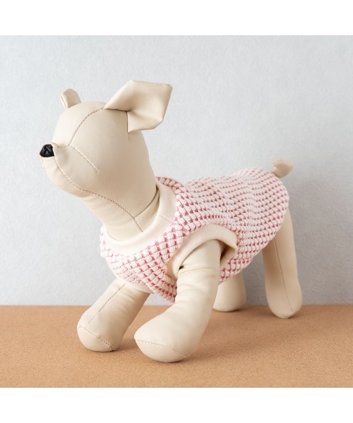 ☆こみく☆様犬服☆ハンドメイド✩.*˚ TONE（トネ） 犬 服 「muumdog」「犬服」ポコポコBIGワッフルニット