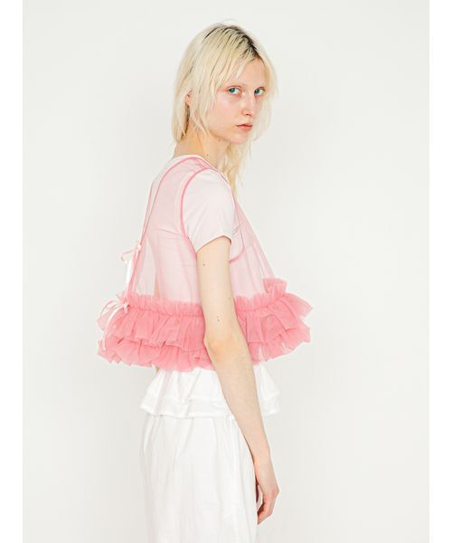SORIN（ソリン） ベスト ジレ Frilled Tulle Vest/フリル チュール