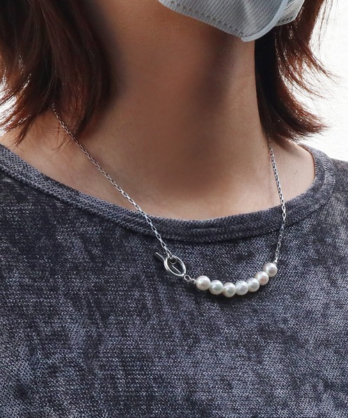Seashore 宇和島あこや真珠 ネックレス あこや真珠 7珠付 マンテル