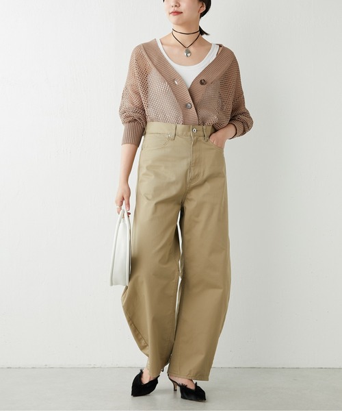 「GALLARDAGALANTE」 チノパンツ 0 ベージュ レディース_画像9