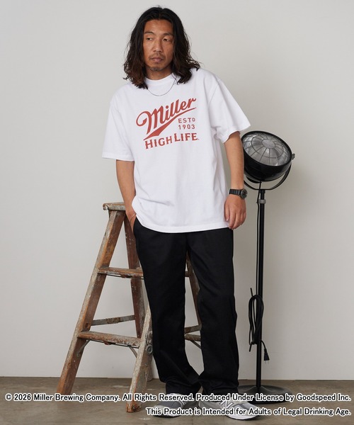 L'Appartement DEUXIEME CLASSE - GOOD ROCK SPEED グッドロックスピードMiller print T GOOD ROCK SPEED（グッドロックスピード） tシャツ Miller 2026年 夏