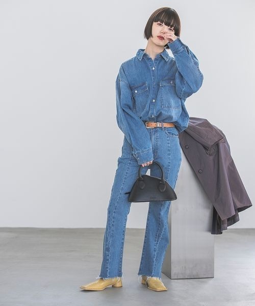 「JEANASIS」 ベルト FREE ブラック レディース_画像4