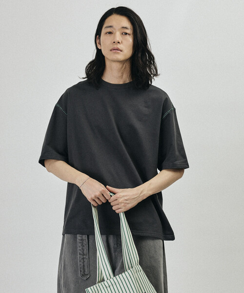 Firsthand（ファーストハンド） tシャツ ボックスシルエット 配色
