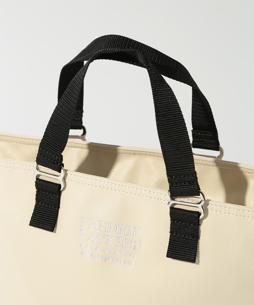 「FREDRIK PACKERS」 2WAYバッグ FREE アイボリー レディース_画像7
