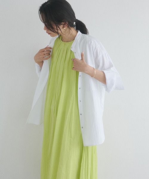 Noia ワンピース 夏 クリンクル ノースリーブワンピース : ZOZOTOWN