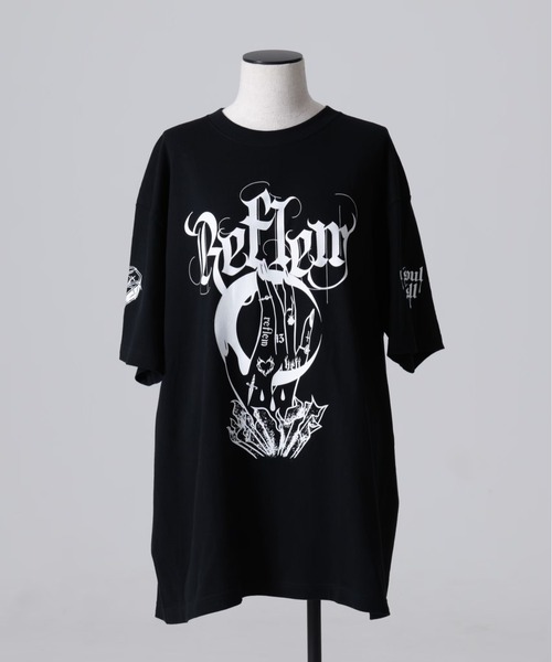 「REFLEM」 半袖Tシャツ FREE ホワイト レディース_画像8