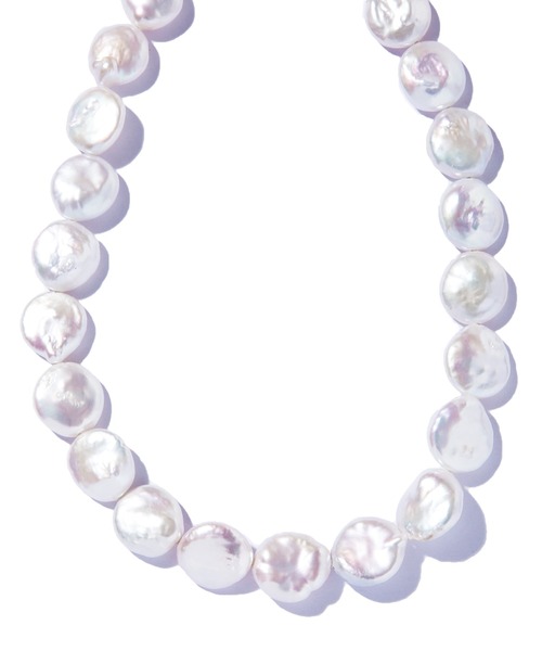 ネックレス 「les bonbon」solid pearl necklace/ソリッド パール ネックレス レディースの画像