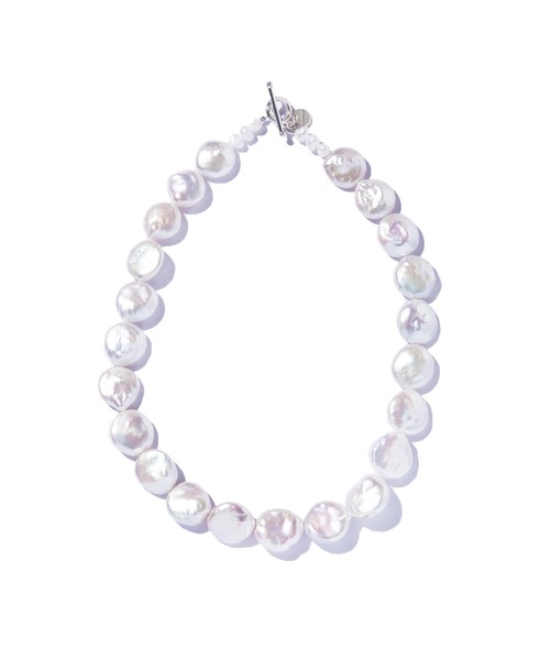 ネックレス 「les bonbon」solid pearl necklace/ソリッド パール ネックレス レディースの画像