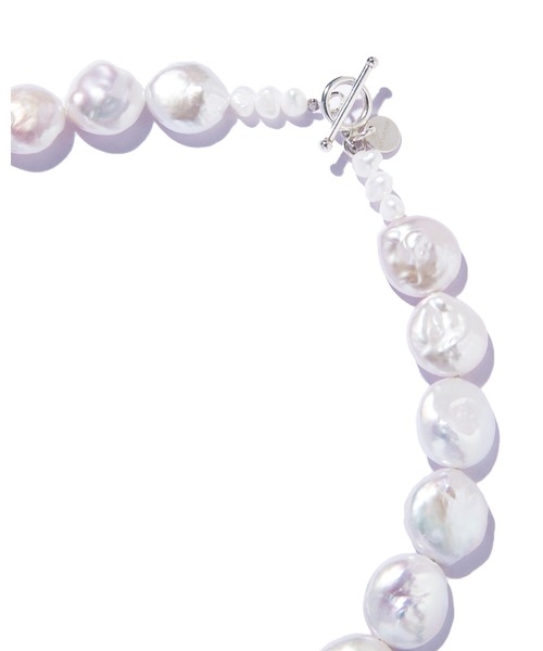 ネックレス 「les bonbon」solid pearl necklace/ソリッド パール ネックレス レディースの画像