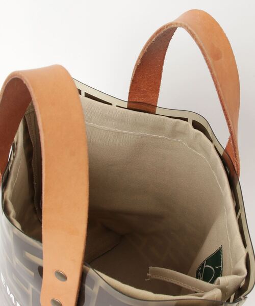 「TEMBEA」 ハンドバッグ ONE SIZE ブラウン レディース_画像4