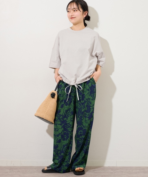 「JOURNAL STANDARD relume」 半袖カットソー FREE ブラック レディース_画像9