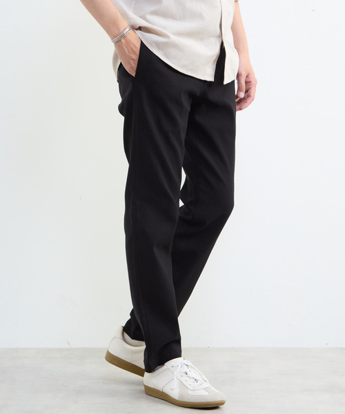 MEN'S MELROSE チノパン ハイストレッチスリムテーパードパンツ メンズ