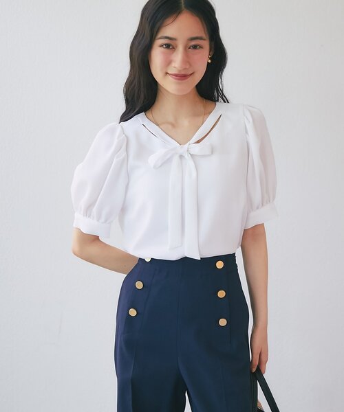 La boutique Bonbon（ラブティックボンボン） ブラウス シャツ 半袖