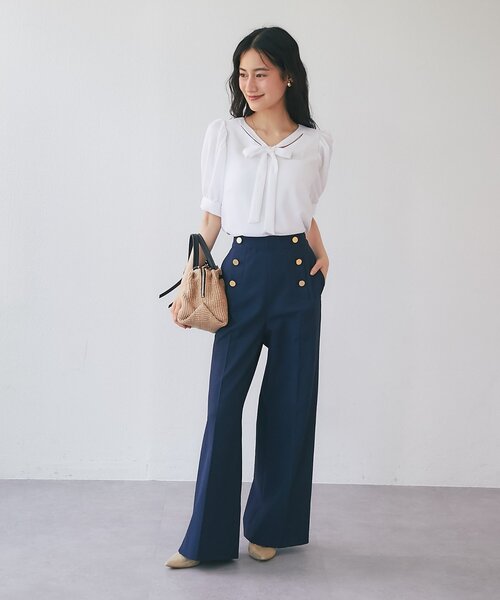 La boutique Bonbon（ラブティックボンボン） ブラウス シャツ 半袖