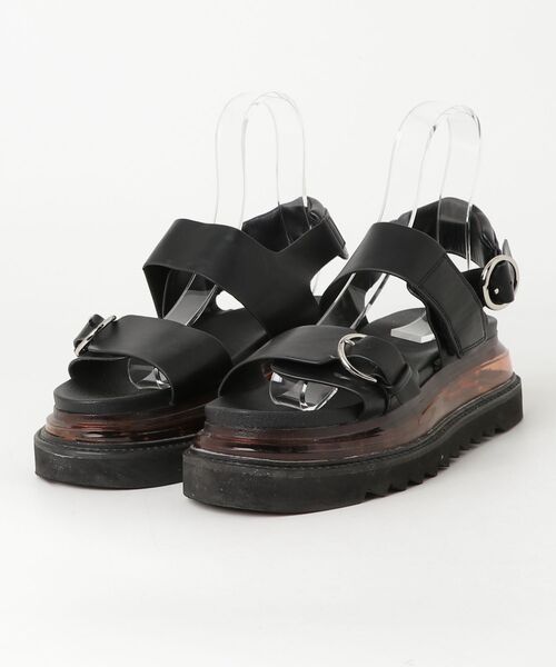 HARE（ハレ） サンダル MEDIUM ブラック メンズ : ZOZOTOWN Yahoo!店