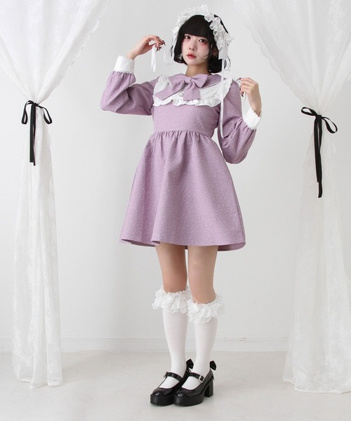 「DearMyLove」 ドッキングワンピース MEDIUM ベビーピンク レディース_画像3