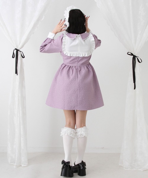 「DearMyLove」 ドッキングワンピース MEDIUM ベビーピンク レディース_画像4