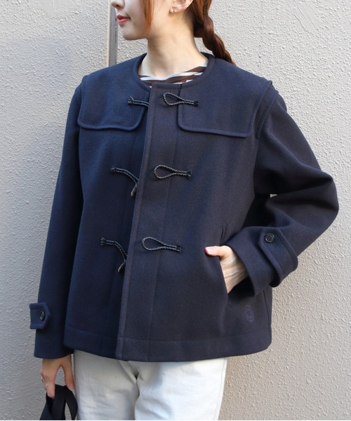 【極美品】ORCIVALオーシバル ダッフルコート ネイビー サイズ1 オーチバル ダッフルコートの商品一覧 通販 - Yahoo!ショッピング