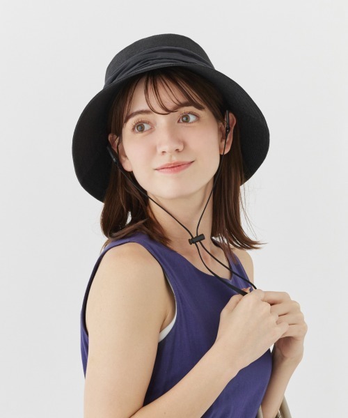 「milsa」 ハット M/57.5cm ベージュ レディース_画像4
