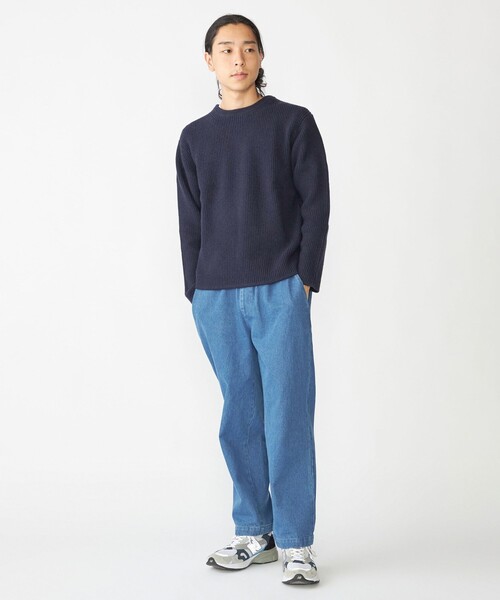 「SHIPS」 デニムパンツ LARGE ブルー メンズ_画像4