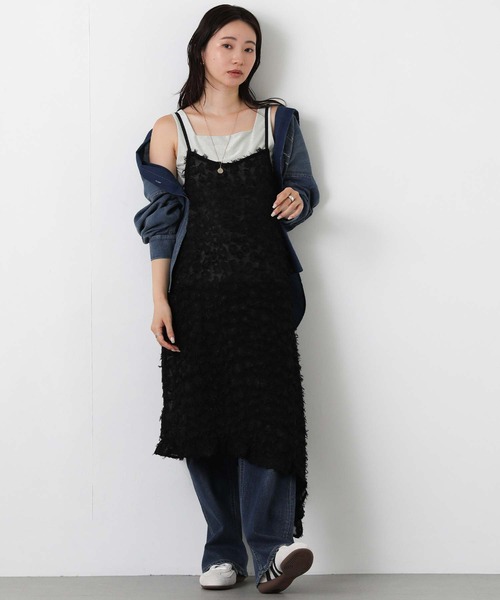 タグ付未使用✨グレディブリリアント シアーデニムギャザーワンピース ジレ Gready Brilliant（グレディブリリアン） ブラウス シャツ シアー