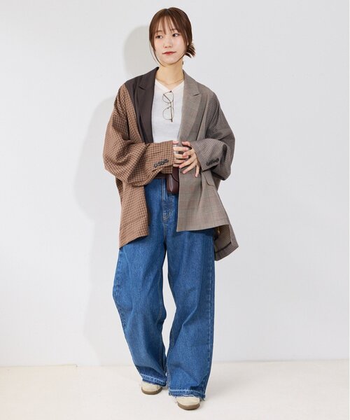 美品 ETRO アウター ジャケット テーラード 総柄 パッチワーク ウール混 etsinta（エシンタ） ジャケット テーラードジャケット 「etsinta