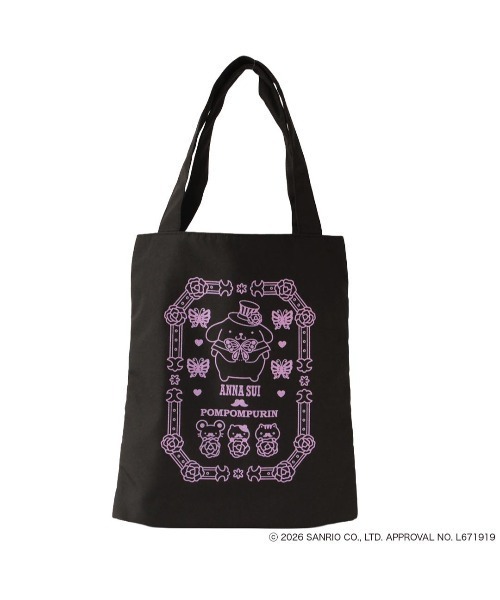 ANNA SUI（アナスイ） トートバッグ アナスイ×ポムポムプリン トート