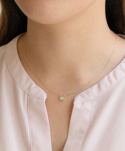 Jewel closet by L&Co. ネックレス K10 オパール レディース