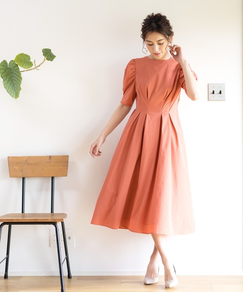 からこそ ワンピース 通販 Paypayモール ボリュームスリーブ オードリーワンピース ドレス Zozotown Paypayモール店 ぶくれせず Theboxingtribune Com