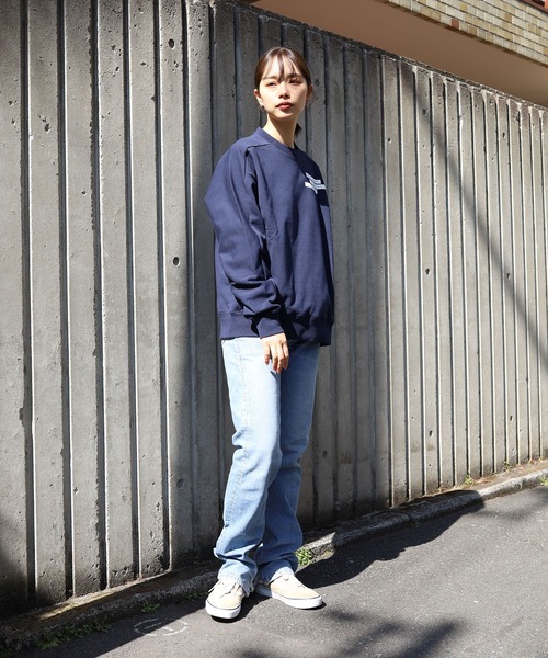 人気SALEお得 スウェット ALL ONE/オールワン BOX PRINT WIDE CREW 胸ワンポイントデザイン クルーネックスウェット ZOZOTOWN PayPayモール店 - 通販 - PayPayモール 好評在庫