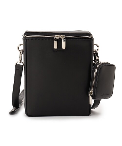 ショップ ショルダーバッグ PayPayモール店 - 通販 - PayPayモール バッグ ZIPスクエアショルダーバッグ ZOZOTOWN ブラック