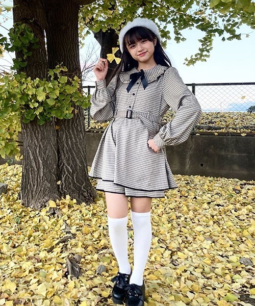 PINKHUNT ワンピース ピンクハント gチェック チュニック
