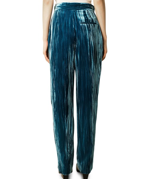 ss22 Velvet Tailored Pants ルシェルブルー LE CIEL BLEU パンツ Velvet Tailored Pants レディース