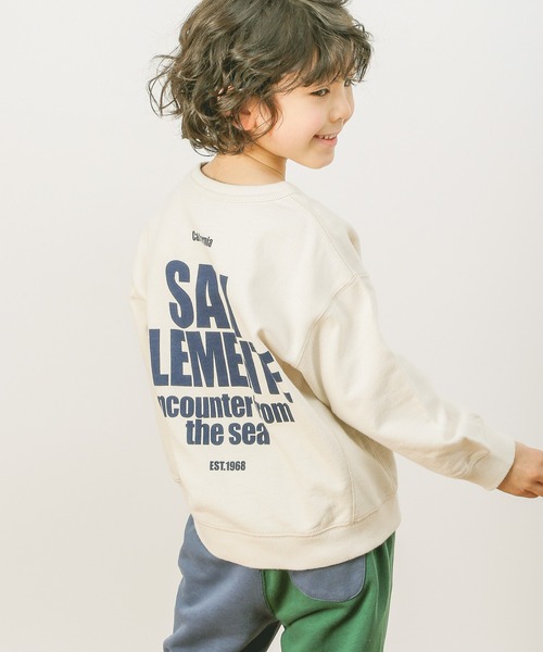 今季ブランド Tシャツ Tシャツ Kids スノーバッグロゴプルオーバー Umb Digital