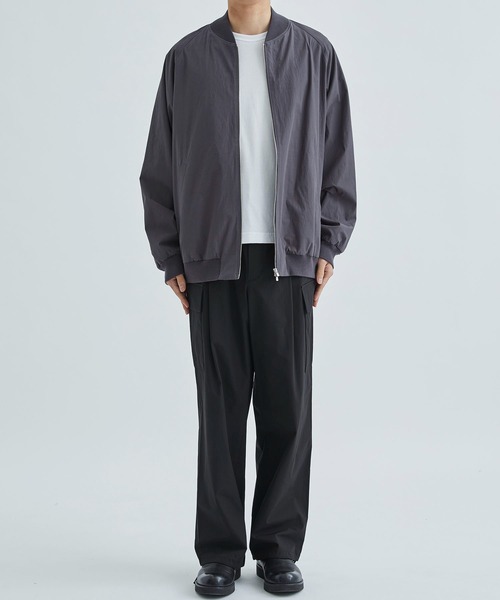 パンツ ATON CARGO PANTS KYOTO TSURIZOME COTTON WIDE EAZY CARGO PANTS (PRAGSM0107