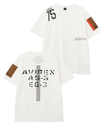 注目■AVIREX■大人気 サークルロゴ 半袖Tシャツ 3色 国内発送 AVIREX｜CIRCLE LOGO T-SHIRT 