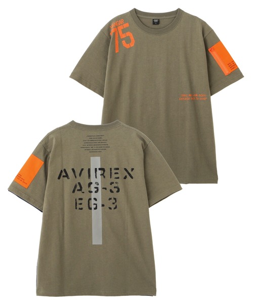 tシャツ 「WEB＆DEPOT限定」REMODEL DESIGN CREW NECK T-SHIRT / リモデル デザイン クルーネック Ｔシャツ | AVIREX | 03
