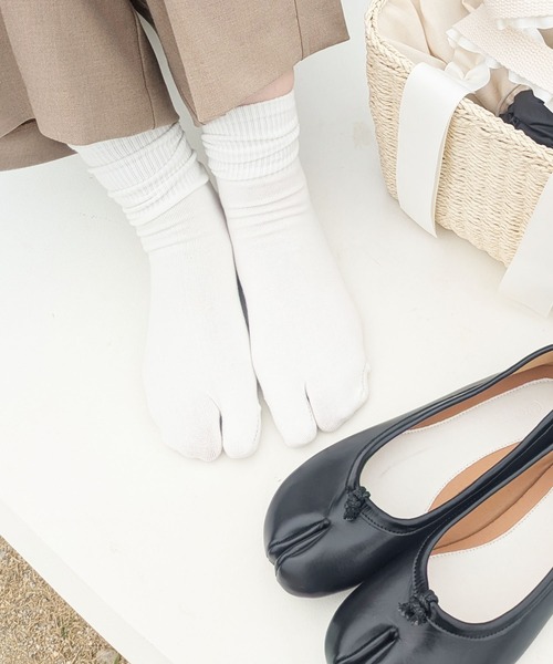 専用ページ053 styiro 靴下 「11色展開」足袋ソックス 綿100％ / 再入荷 レディース