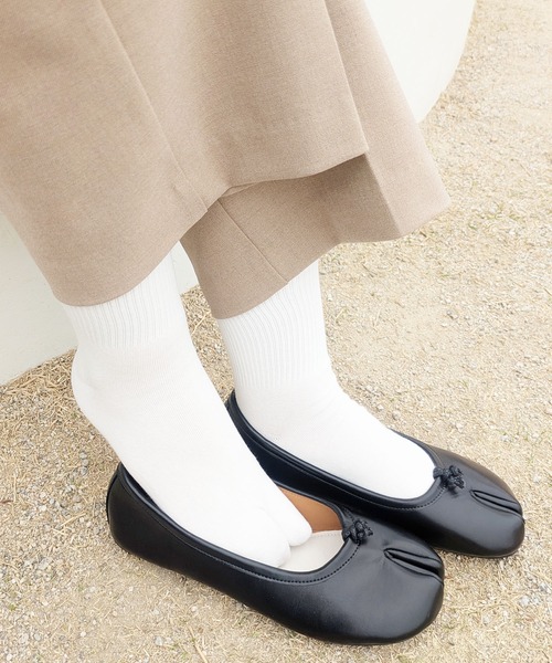 styiro 靴下 「11色展開」足袋ソックス 綿100％ / 再入荷 レディース