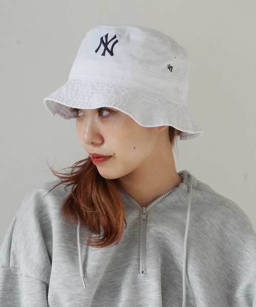 フォーティーセブンブランド 47 New York Yankees Bucket 47 バケットハット ニューヨーク・ヤンキース サンダルウッド