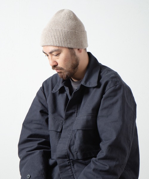 RACAL（ラカル） ニット帽 ニットキャップ Cashmere / Silk Blend Wool