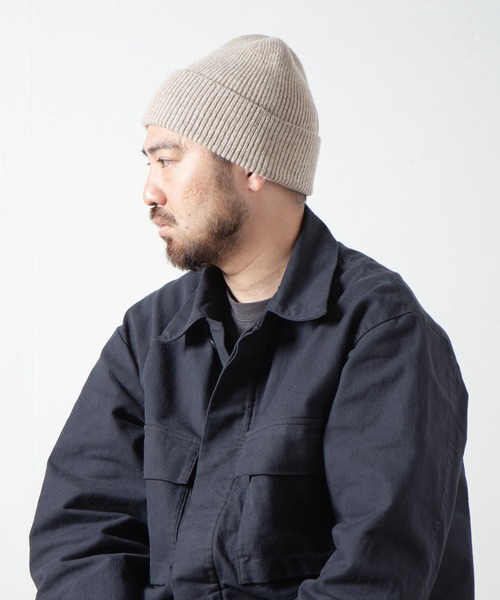 RACAL（ラカル） ニット帽 ニットキャップ Cashmere / Silk Blend Wool