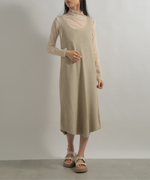 SETUP7（セットアップセブン） ワンピース 「SETUP7」リブニットマキシ