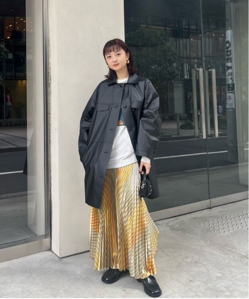 Ameri（アメリ） スカート GLITTER STRIPE PLEAT SKIRT : ZOZOTOWN