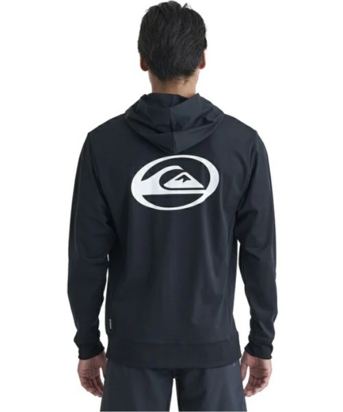 Quiksilver ラッシュガード SATURN ZIP HOODIE/クイックシルバー