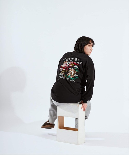 tシャツ 「Paris Saint-Germain」刺しゅう ロングスリーブT