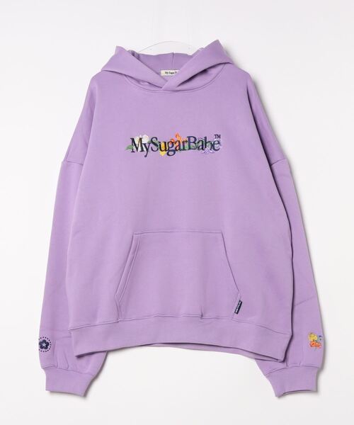 My Sugar Babe パーカー flower logo hoodie メンズ レディース